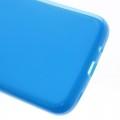 Силиконовый чехол для Samsung Galaxy Mega 5.8 голубой