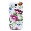 Купить Силиконовый чехол для Samsung Galaxy S4 mini Rose Flowers на Apple-Land.ru