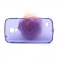 Силиконовый чехол для Samsung Galaxy S4 mini фиолетовый