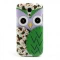 Купить Силиконовый чехол для Samsung Galaxy S4 mini Owl Green на Apple-Land.ru