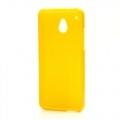 Силиконовый чехол для HTC One mini желтый
