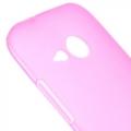 Силиконовый чехол для HTC One mini 2 розовый