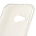 Силиконовый чехол для HTC One mini 2 белый Shine