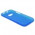 Силиконовый чехол для HTC One mini 2 синий Flexishield