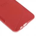 Силиконовый чехол для HTC One E8 красный