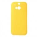 Купить Силиконовый чехол для HTC One M8 желтый на Apple-Land.ru