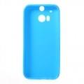 Купить Силиконовый чехол для HTC One M8 голубой на Apple-Land.ru