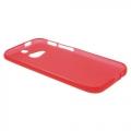 Силиконовый чехол для HTC One M8 красный ColorCover