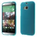 Купить Силиконовый чехол для HTC One M8 голубой ColorCover на Apple-Land.ru