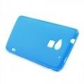 Силиконовый чехол для HTC One Max голубой