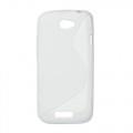 Купить Силиконовый чехол для HTC One S белый S-shape на Apple-Land.ru