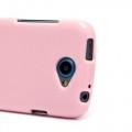 Купить Силиконовый чехол для HTC One S розовый на Apple-Land.ru
