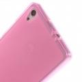Силиконовый чехол для Huawei Ascend P7 розовый