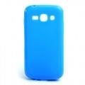 Купить Силиконовый чехол для Samsung Galaxy Ace 3 голубой на Apple-Land.ru