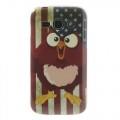 Купить Силиконовый чехол для Samsung Galaxy Ace 3 American owl на Apple-Land.ru