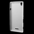 Купить Силиконовый чехол для Sony Xperia T3 белый на Apple-Land.ru