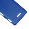 Силиконовый чехол для Sony Xperia T3 синий