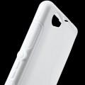 Силиконовый чехол для Sony Xperia Z1 Compact белый S-shape