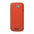Купить Силиконовый чехол для HTC One S красный матовый на Apple-Land.ru