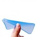 Ультратонкий пластиковый чехол для iPhone 5C Синий