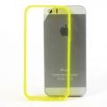 Купить Чехол для iPhone 5 5S прозрачный и желтый на Apple-Land.ru
