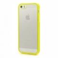 Купить Чехол для iPhone 5 5S прозрачный и желтый на Apple-Land.ru