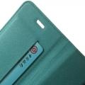 Чехол книжка для iPhone 6 голубой Mercury Case On