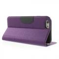 Чехол книжка для iPhone 6 фиолетовый Mercury Case On
