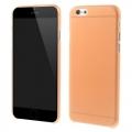 Купить Ультратонкий пластиковый чехол для iPhone 6 оранжевый на Apple-Land.ru