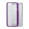 Купить Чехол для iPhone 5 5S прозрачный и фиолетовый на Apple-Land.ru