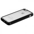 Чехол для iPhone 5C чёрный прозрачный