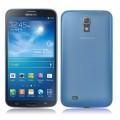 Ультратонкий пластиковый чехол для Samsung Galaxy Mega 6.3 голубой