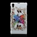 Купить Кейс чехол для Sony Xperia Z1 с орнаментом Butterfly на Apple-Land.ru