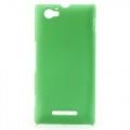 Купить Кейс чехол для Sony Xperia M зеленый на Apple-Land.ru