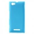 Купить Кейс чехол для Sony Xperia M голубой на Apple-Land.ru