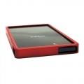 Алюминиевый бампер для Sony Xperia Z красный