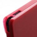 Ультратонкий кейс чехол для Sony Xperia Z красный