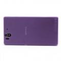 Купить Ультратонкий кейс чехол для Sony Xperia Z фиолетовый на Apple-Land.ru
