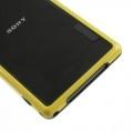 Силиконовый бампер для Sony Xperia Z1 желтый