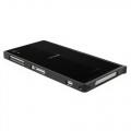 Алюминиевый бампер для Sony Xperia Z1 черный LOVE MEI