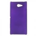 Купить Кейс чехол для Sony Xperia M2 фиолетовый на Apple-Land.ru