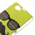 Кейс чехол для Sony Xperia Z1 Compact Le Moustache Green