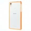 Купить Силиконовый чехол для Sony Xperia Z2 Crystal&Orange на Apple-Land.ru