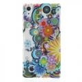 Купить Кейс чехол для Sony Xperia Z2 Colorful Flowers на Apple-Land.ru