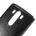 Купить Накладка из кожи для LG G3 черного цвета на Apple-Land.ru