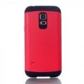 Противоударный гибридный чехол для Samsung Galaxy S5 mini красный