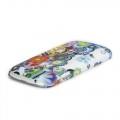 Кейс чехол для Samsung Galaxy S3 mini Colorful Flowers