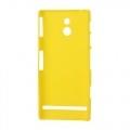 Кейс чехол для Sony Xperia P желтый
