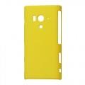 Купить Кейс чехол для Sony Xperia Acro S желтый на Apple-Land.ru
