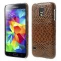 Купить Кейс для Samsung Galaxy S5 Snake Leather Brown на Apple-Land.ru